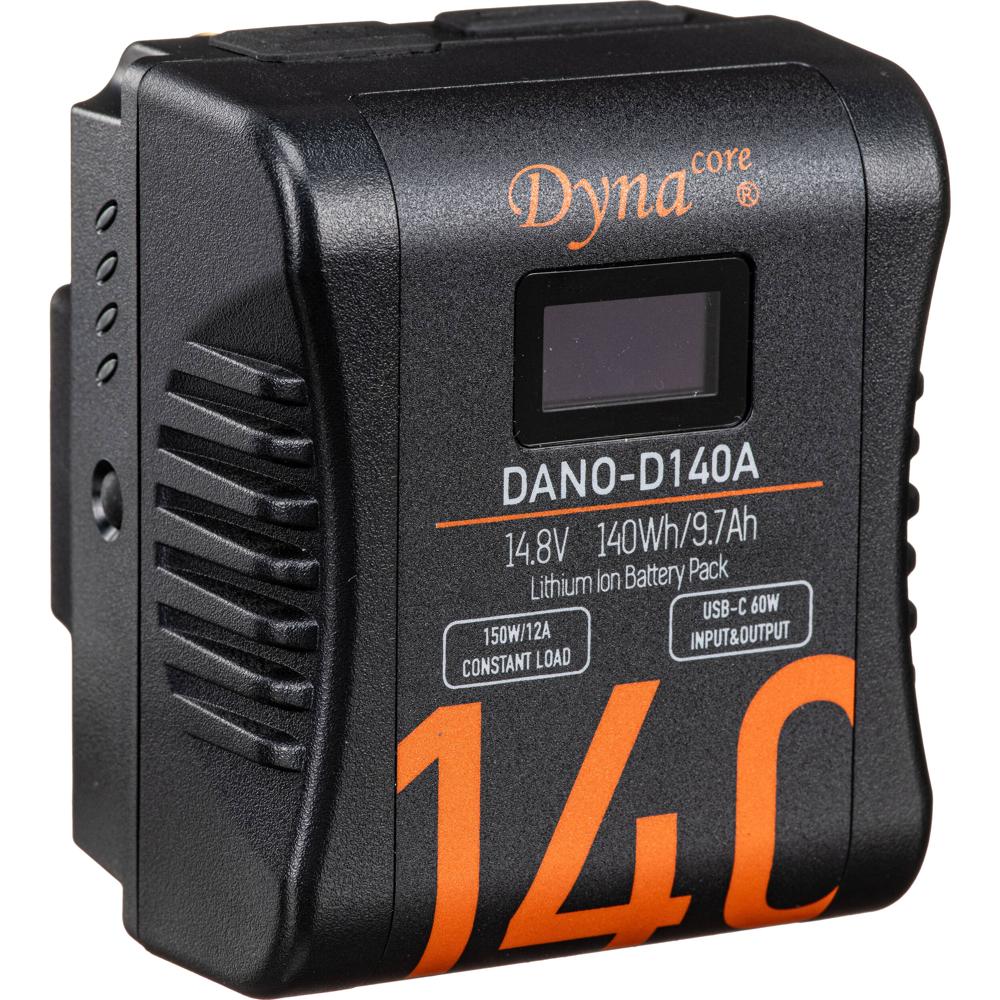Dynacore DANO-D140A Batería Li-Ion Gold Mount 140Wh con Pantalla OLED