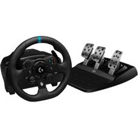 Logitech G G923 TRUEFORCE Volante y Pedales para PC, Xbox X|S y Xbox One - Tecnología de