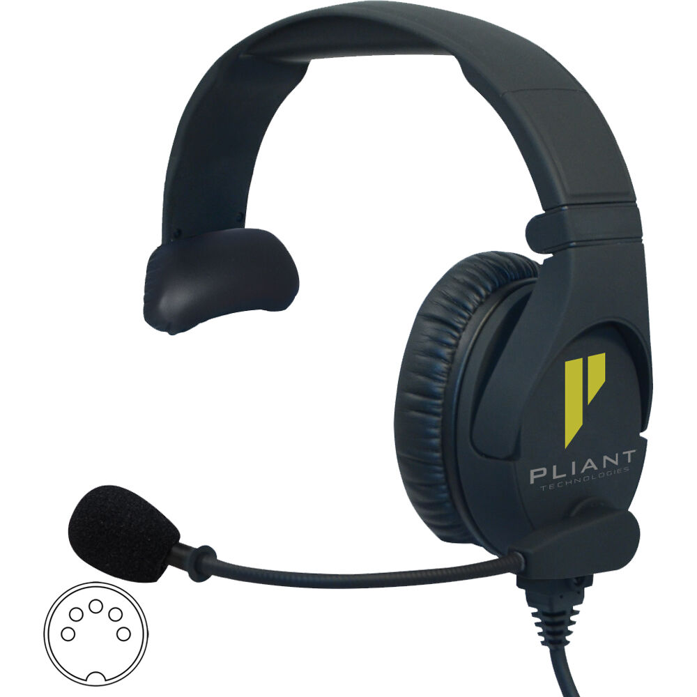 Pliant Technologies SmartBoom PRO Auricular Dinámico Monoaural con Micrófono 5-Pin XLR