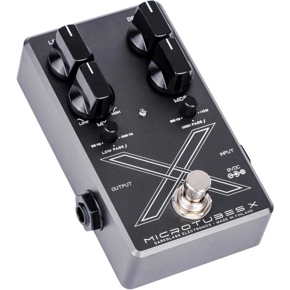 Darkglass Electronics Microtubes X Pedal de Distorsión Multibanda para Bajo - Control de