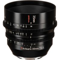 7Artisans Lente Cine 35mm T2.0 E Mount - Apertura T2.0, 82mm Filtro, 64° Ángulo de Vista