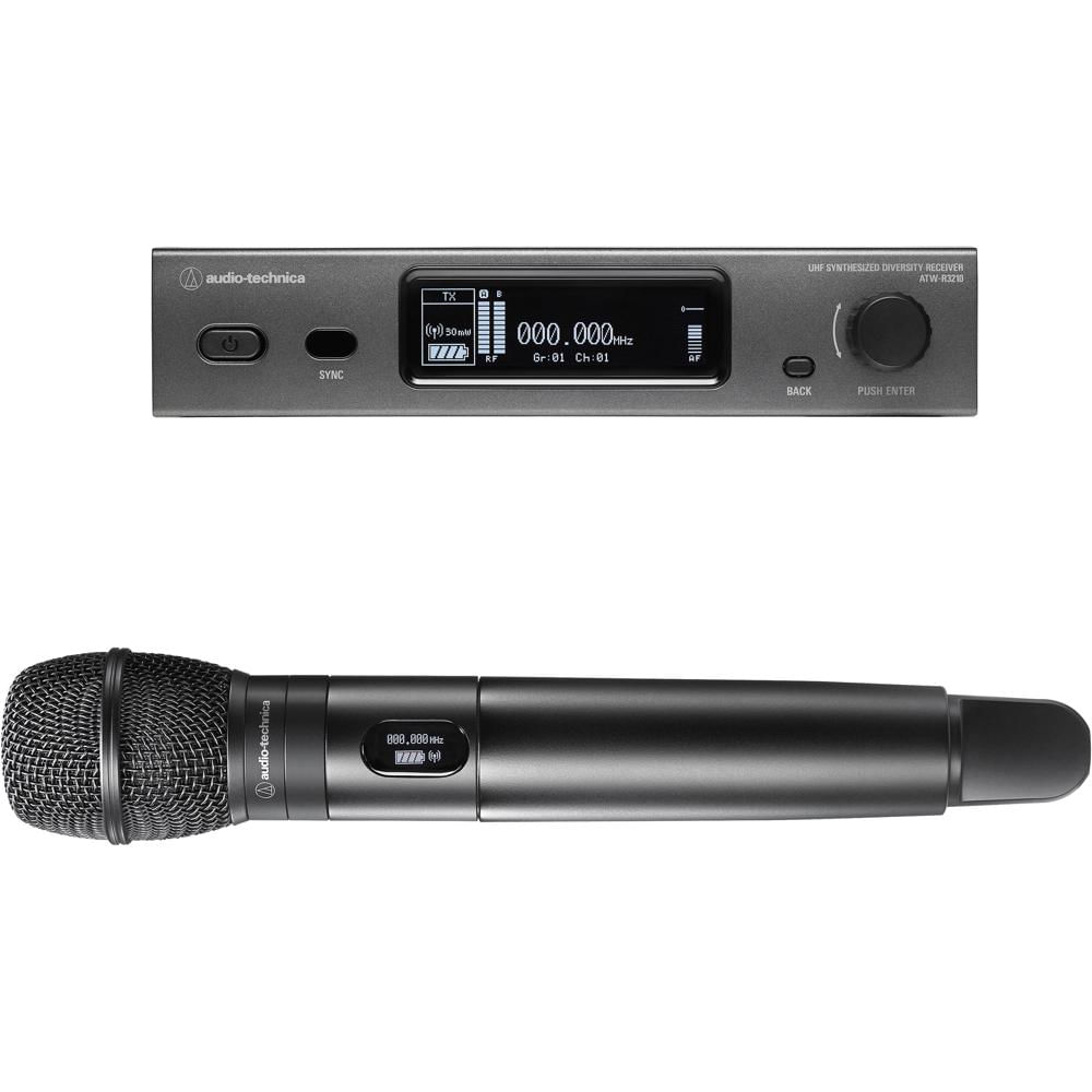 Audio-Technica ATW-3212/C710 Sistema InalÃ¡mbrico de MicrÃ³fono de Mano 3000 Series con CÃ