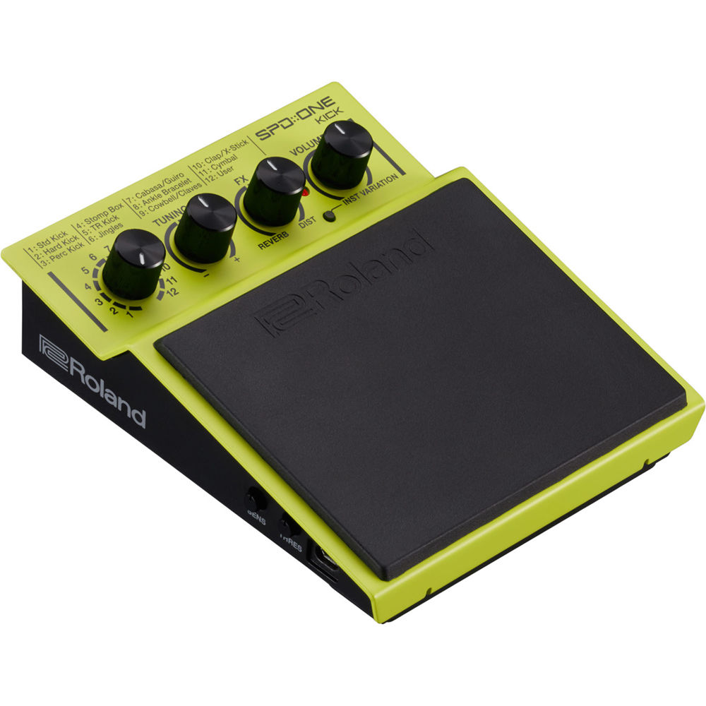 Roland SPD::ONE KICK Pad de Percusión Digital con 22 Sonidos, Importación de WAV y Monta