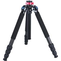 Sirui R-4214E Trípode de Carbono con Columna Central Engranada - Capacidad de Carga 30.9