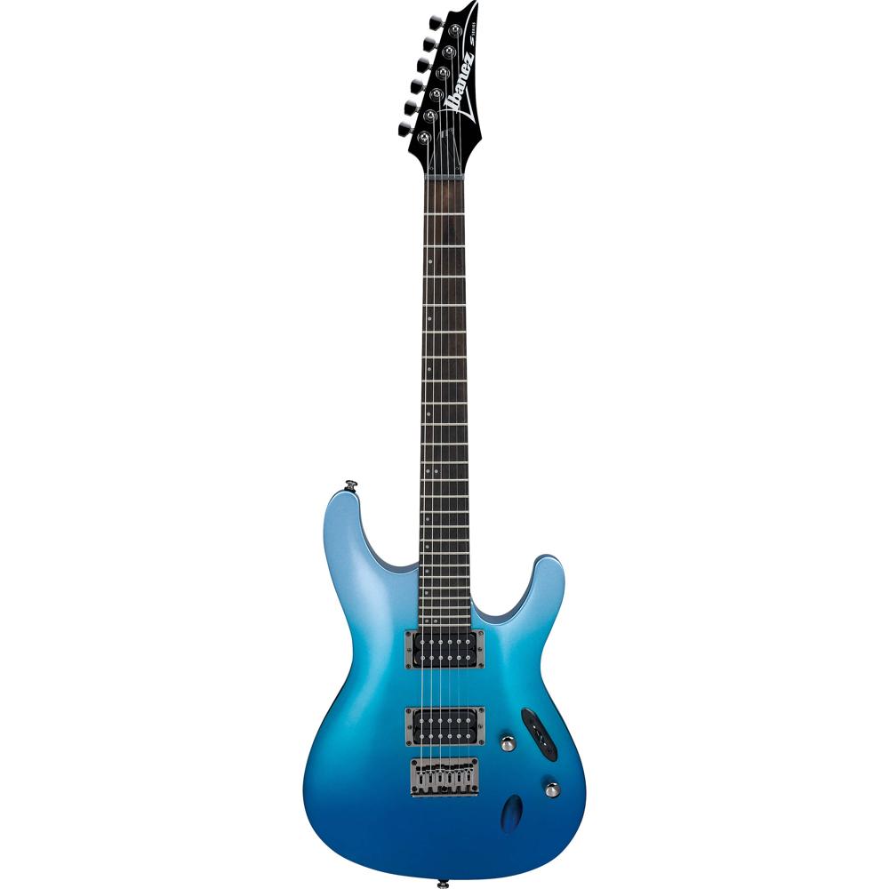 Ibanez S Series S521 Guitarra Eléctrica Ocean Fade Metallic, Cuerpo de Meranti, Mástil B