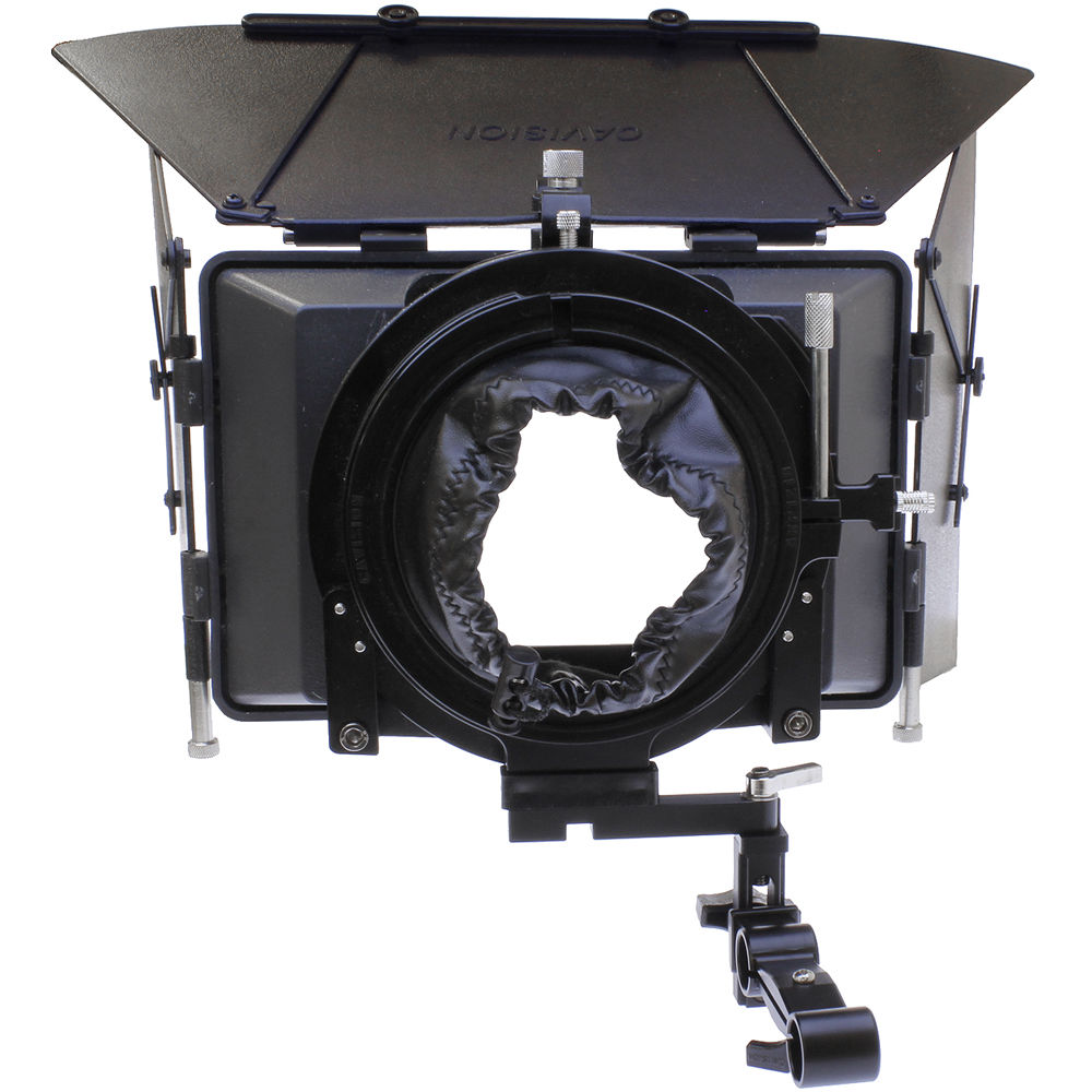 Cavision Matte Box 4x5.65 con Soporte Frontal de 15mm para DSLR