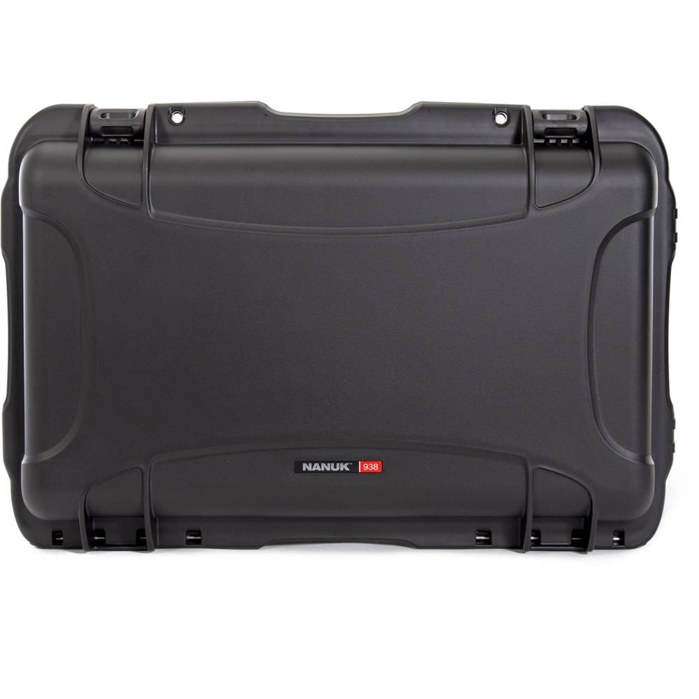 Nanuk 950 Funda Dura con Ruedas Negra 51.9L - Resistente al Agua IP67, Construcción de Re