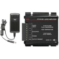 RDL Amplificador de Audio Mono FP-PA18H 18W, Entrada Balanceada/No Balanceada, Compresor/L