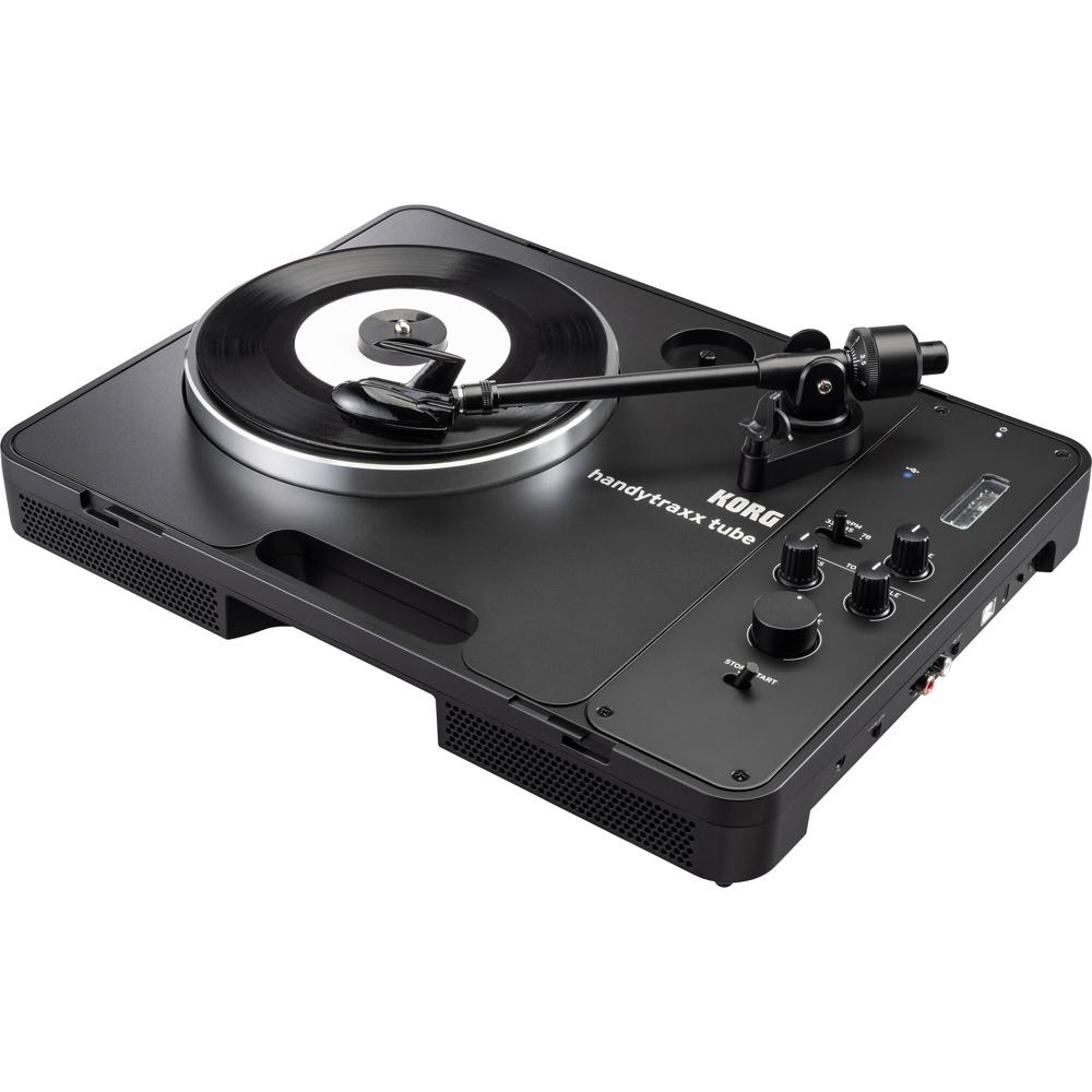 Korg handytraxx tube J Reproductor de Vinilo Portátil con Nutube y Cartucho JICO Clipper