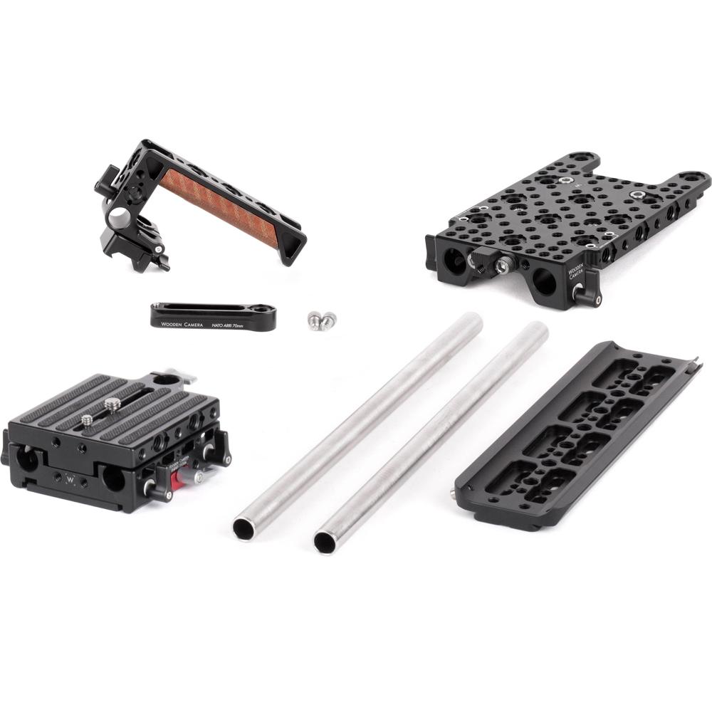 Wooden Camera Kit de Accesorios Unificado para Canon C500 Mark II - Baseplate Unificado, D