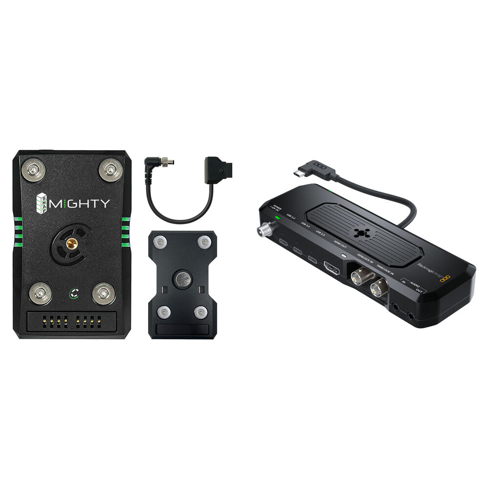 Core SWX SNAP MIGHTY-i Kit de Batería D-Tap a Barrel 45Wh con ProDock para iPhone 17 Pro/