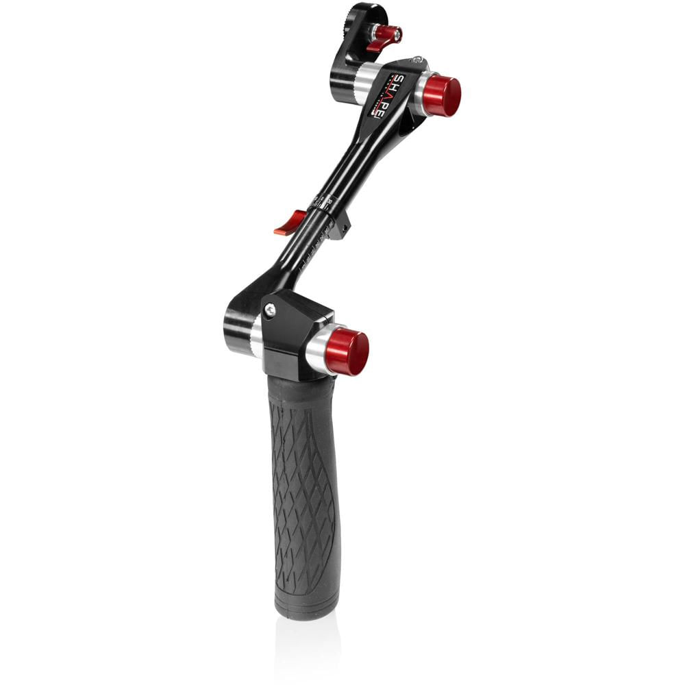 SHAPE Manija Telescópica para Roseta ARRI con Ajuste de Altura y Rotación 360°