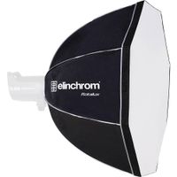 Elinchrom Rotalux Deep Octabox 39"" Softbox 8-Sided con Interior Plateado y Difusores Remov