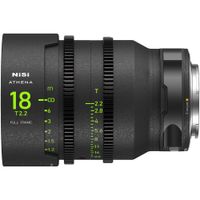 NiSi ATHENA PRIME 18mm T2.2 Lente Full-Frame para Sony E con Montura para Filtros Drop-In