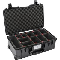 Pelican 1535Air Maleta Dura con Ruedas y Divisor TrekPak - 27L, Ligera y Resistente al Agu