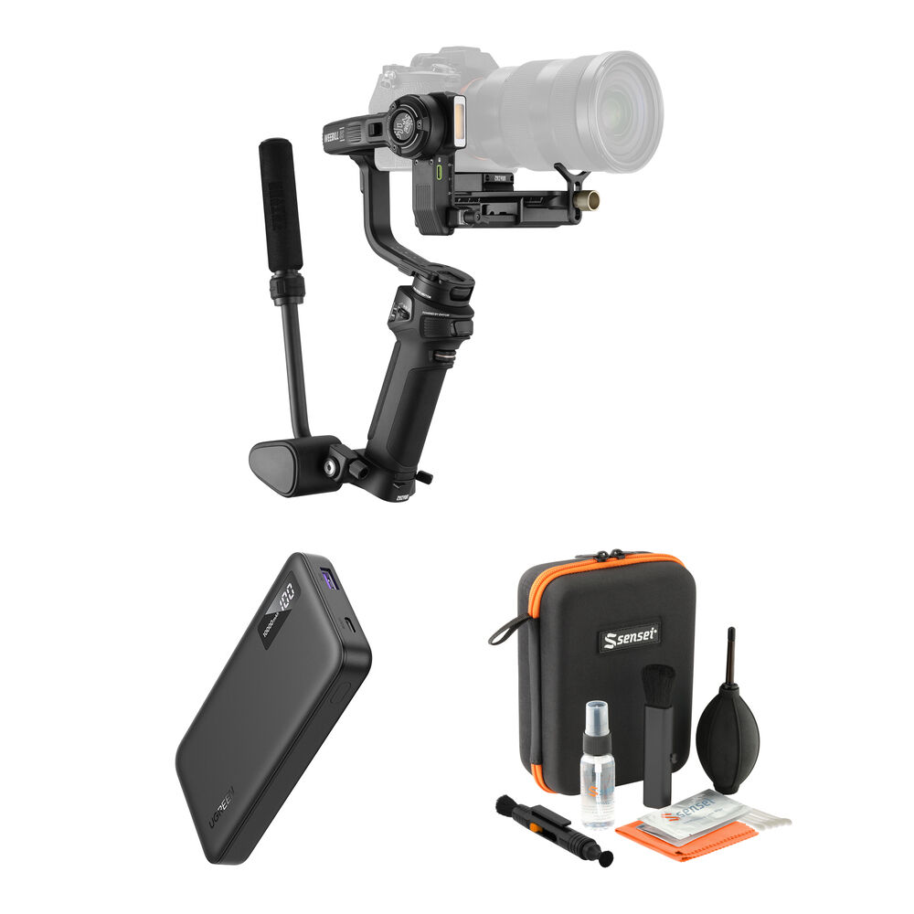 Zhiyun WEEBILL-3 S Estabilizador de Mano con Kit de Energía y Limpieza