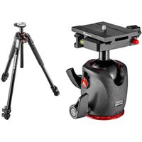 Manfrotto Tripode MT190XPRO3 de Aluminio con Cabezal de Bola XPRO y Sistema de Liberación