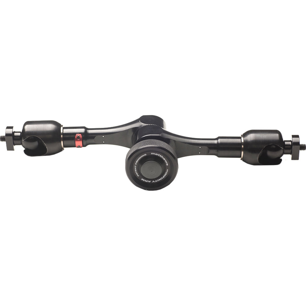 Matthews Infinity Arm Cine Arm Modular 32 lb Capacidad con 9 Accesorios y Roseta de 60 Sec