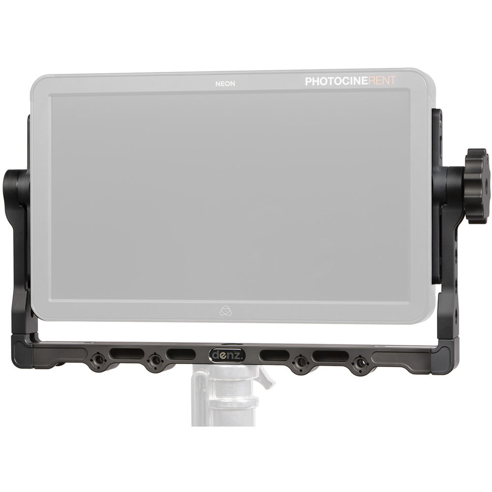 DENZ Yoke Mount para Monitor/Grabador Atomos NEON 17"" 4K HDR - Aluminio de Alta Resistenci