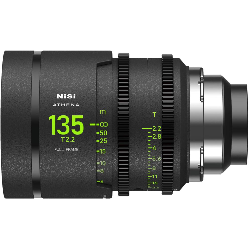 NiSi ATHENA PRIME 135mm T2.2 Lente Full-Frame (ARRI PL) | Bokeh Suave, Montura de Filtro T