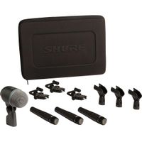 Shure DMK57-52 Kit de Micrófonos para Batería - 3 Micrófonos SM57, Micrófono Beta 52A