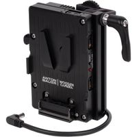 Wooden Camera Battery Slide Pro V-Mount para Canon C70/C80 - Soporte para 1 Batería, 3 Pu