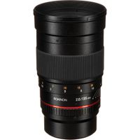 Rokinon 135mm f/2.0 ED UMC Lente para Montura Micro Cuatro Tercios - Abertura f/2.0, Eleme