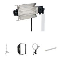 Lowel Tota-Light Softbox Kit 750W con Soporte de 10' y Softbox de 40 x 40""