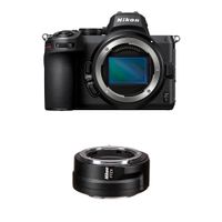 Nikon Z5 Cámara Mirrorless con Adaptador FTZ II - 24.3MP, UHD 4K, 5 Ejes de Reducción de
