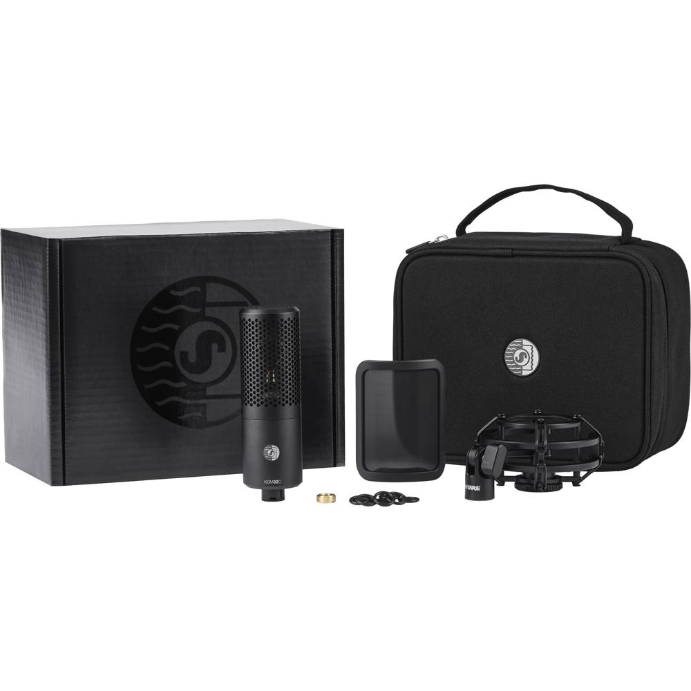 Shure KSM32C/SM Micrófono Condensador Cardioide 3/4"" con Accesorios de Estudio