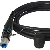 Camplex Cable SMPTE Hybrid opticalCON DUO 100' Fibra Óptica Monomodo para Broadcast Exter