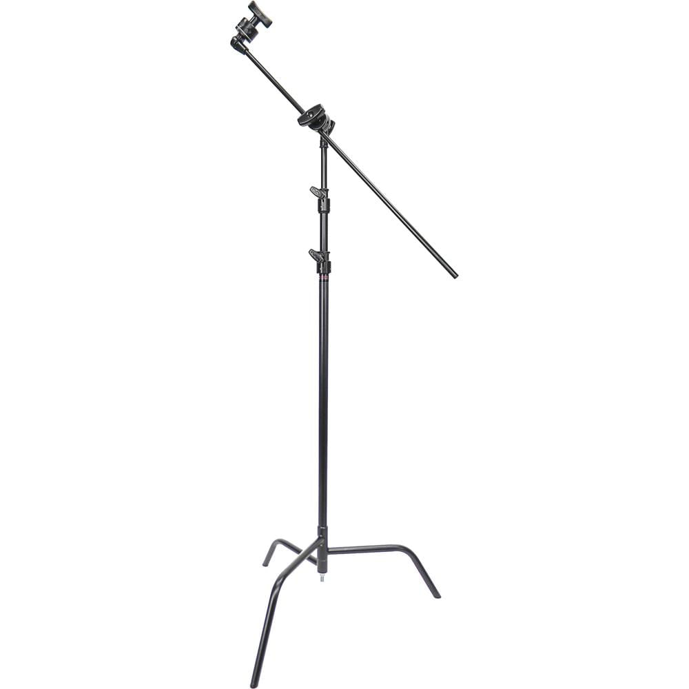 Matthews C-Stand 40"" con Base de Resorte, Brazo de Agarre de 40"" y Cabezal de 2.5"" (10.5',