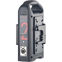 bebob Cargador Dual B-Mount con Salida XLR de 4 Pines - Carga Simultánea para 2 B-Mount,