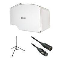 ISOVOX 2 Kit de Cabina Vocal Portátil con Soporte y Cable XLR