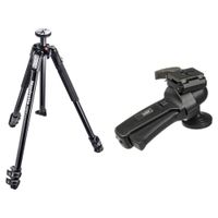 Manfrotto Trípode de Aluminio MT190X3 con Cabezal de Bola 322RC2