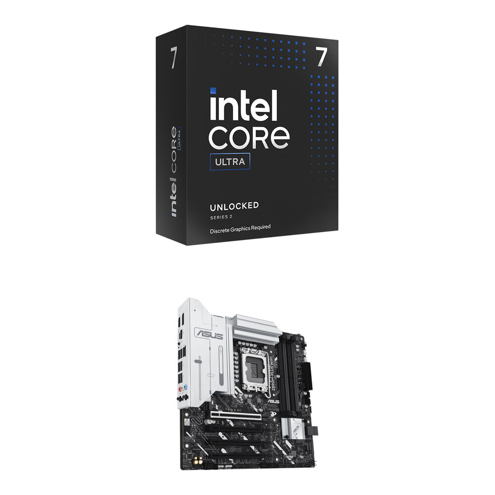 Intel Core Ultra 7 265KF Procesador 3.9 GHz + ASUS PRIME Z890M-PLUS WIFI Placa Base M-ATX