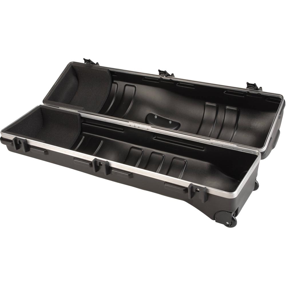 SKB Deluxe ATA Staff Golf Travel Case - Negro, Ruedas, Soporta Drivers hasta 49""