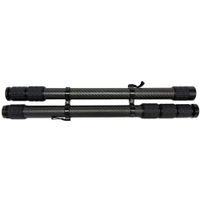 Nodal Ninja Travel Pole de Carbono Plegable 9.6' - Capacidad de Carga 4.4 lb, 7 Secciones,