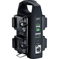 Anton/Bauer VM4 Quad Cargador de Baterías V-Mount - Carga Simultánea para 4 Baterías Mi