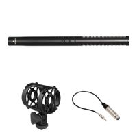 RODE Micrófono Shotgun NTG4+ con Shockmount y Cable XLR a 3.5mm