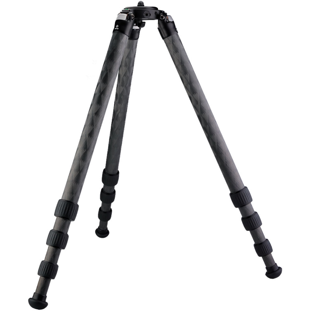 Really Right Stuff Tripode de Carbono SureGrip Apex TVC-34L 80 lb de Capacidad de Carga, A