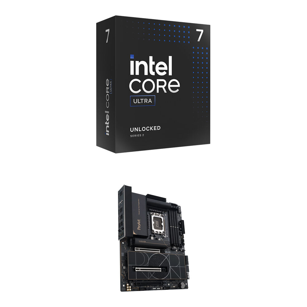 Intel Core Ultra 7 265K Procesador 20 Núcleos 3.9 GHz + ASUS ProArt Z890-Creator WiFi Pla