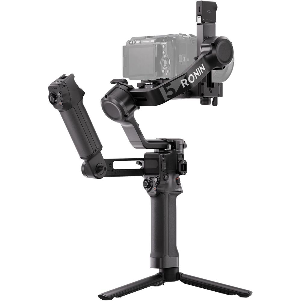 DJI Gimbal RS 5 Combo Kit con Módulo de Seguimiento AI y Mango de Maletín - Carga Rápid