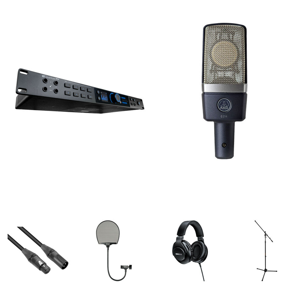 PreSonus Quantum HD 8 Interfaz de Audio USB-C con Kit de Composición