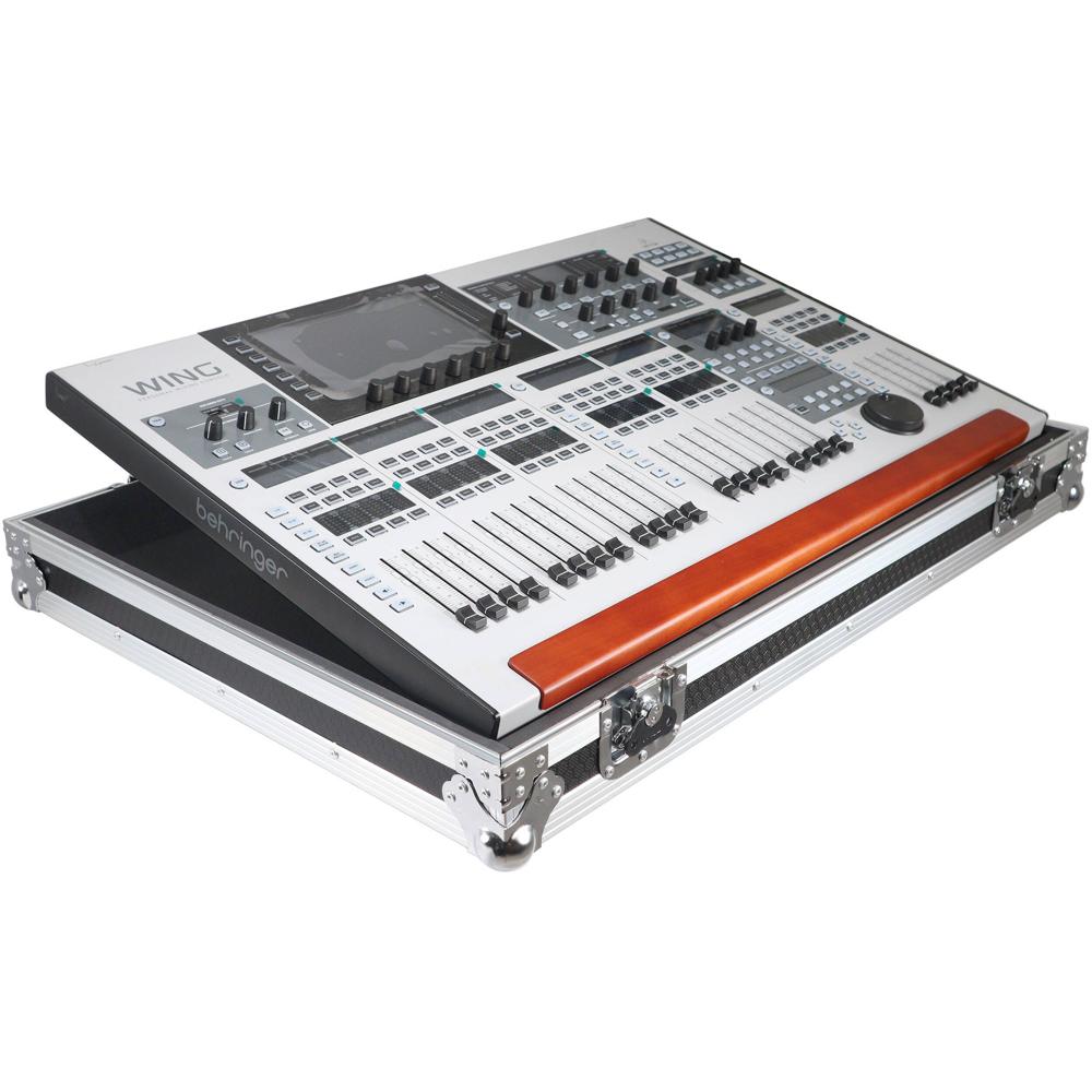 ProX Flight Case para Mixer Digital Behringer Wing con Ruedas de Bajo Perfil