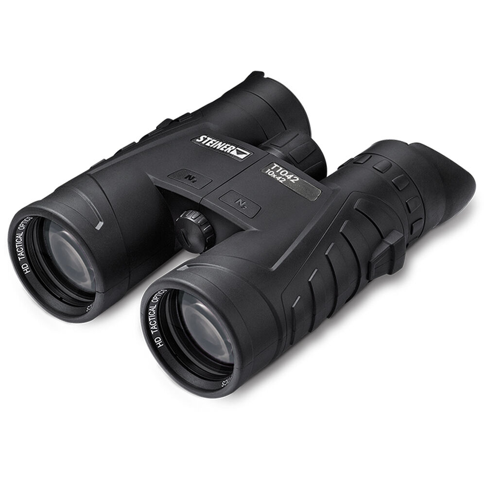 Steiner Prismáticos Tácticos 10x42 - Óptica Multicapa, Impermeables y Antiniebla