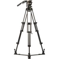 Libec HS-350 Sistema de Trípode con Cabezal H35, Patas de Aluminio RT30B y Esparcidor SP-