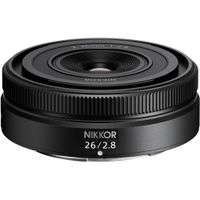 Nikon NIKKOR Z 26mm f/2.8 - Lente Prime Compacta, Sellado contra Climas, Motor STM, 3 Elem