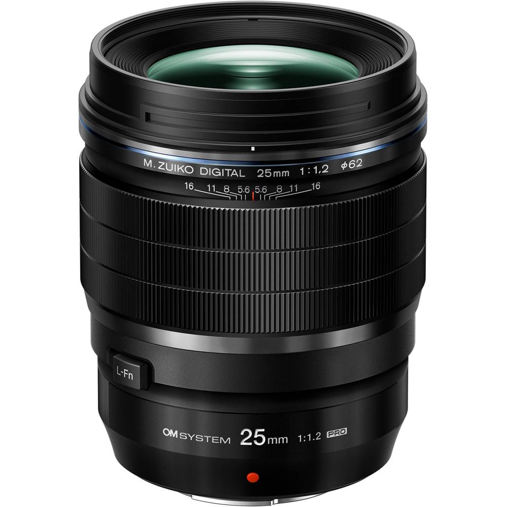 OM SYSTEM M.Zuiko Digital ED 25mm f/1.2 PRO - Lente Prime Micro Cuatro Tercios, Abertura M