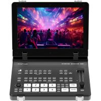 CineTreak Stream Master SDI Video Switcher 4 HDMI y 4 SDI Inputs, Pantalla HD Plegable de